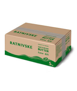 Масло  Extra 82%  ТМ Ratnivske  5кг       