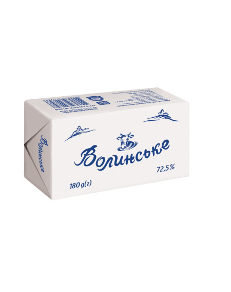 Суміш рослинно-вершкова 72,5% ТМ Волинське  180г