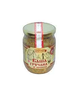 Консервована "Каша гречана зі свининою"