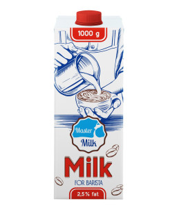 Молоко ультрапастеризоване ТЕТРАПАК 2,5%  "Мастер Мілк"    1,0кг