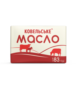 Масло 82%  ТМ Ковельське  183г