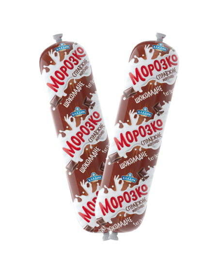 "Морозко" морозиво шоколадне 12%, 1,0кг