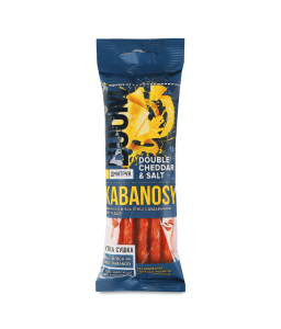 Кабаноси з м`яса птиці з додаванням сиру Чеддер в/к,  40г