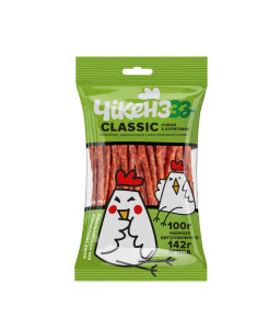 Снеки з м`яса птиці сушені "Класік"  в/к,  180г