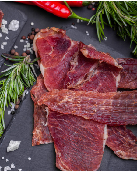 Слайси зі свинини "Хамон"  ТМ  Теплі моря  0,8кг