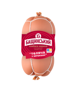 Ковбаса "Теляча з вершками"   ТМ Бащинський   0,5кг