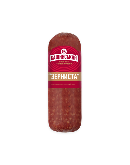 Ковбаса  "Зерниста"  ТМ Бащинський  0,3кг