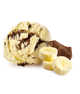 HoReCa  морозиво 12% зі смаком банана та шоколаду, 2кг