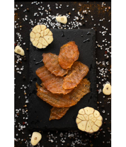 М`ясо  курки солоно-сушене "З часником" ТМ Теплі моря   1,0кг