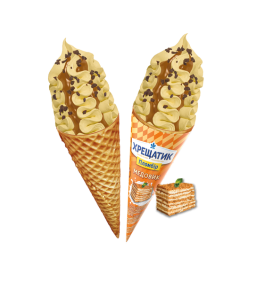 "Хрещатик" "Медівник" пломбір 15%, 140г