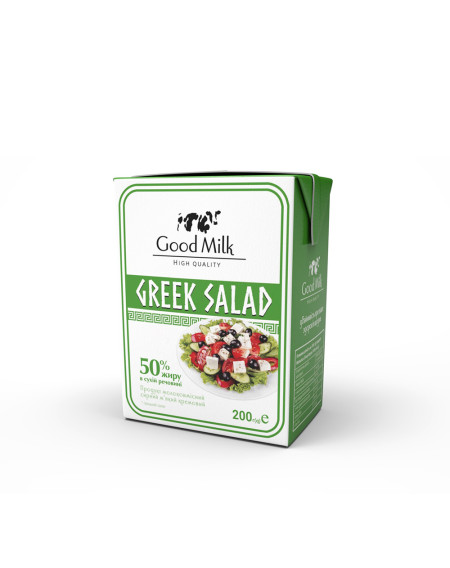 Продукт м’який кремовий “Greek Salad” 50%, ТМ “Good Milk”,  2,2кг