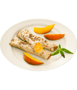 Млинці "Французькі" з персиком   ТМ Еліка   5,0кг