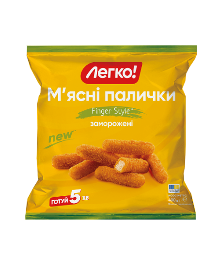 М'ясні палички "Finger Style"  ТМ Легко 400г