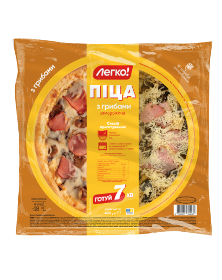 Піца з грибами ТМ Легко 400г