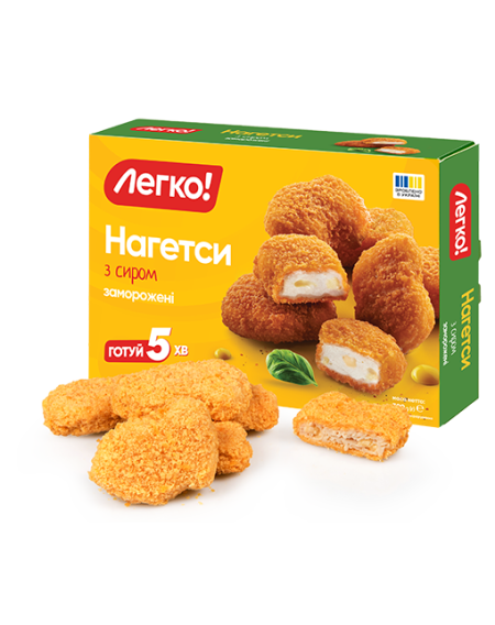 Нагетси з сиром  ТМ Легко 300г