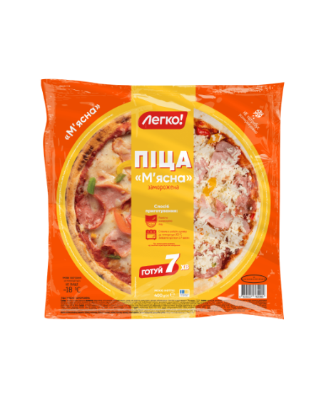 Піца "М'ясна"  ТМ Легко 400г